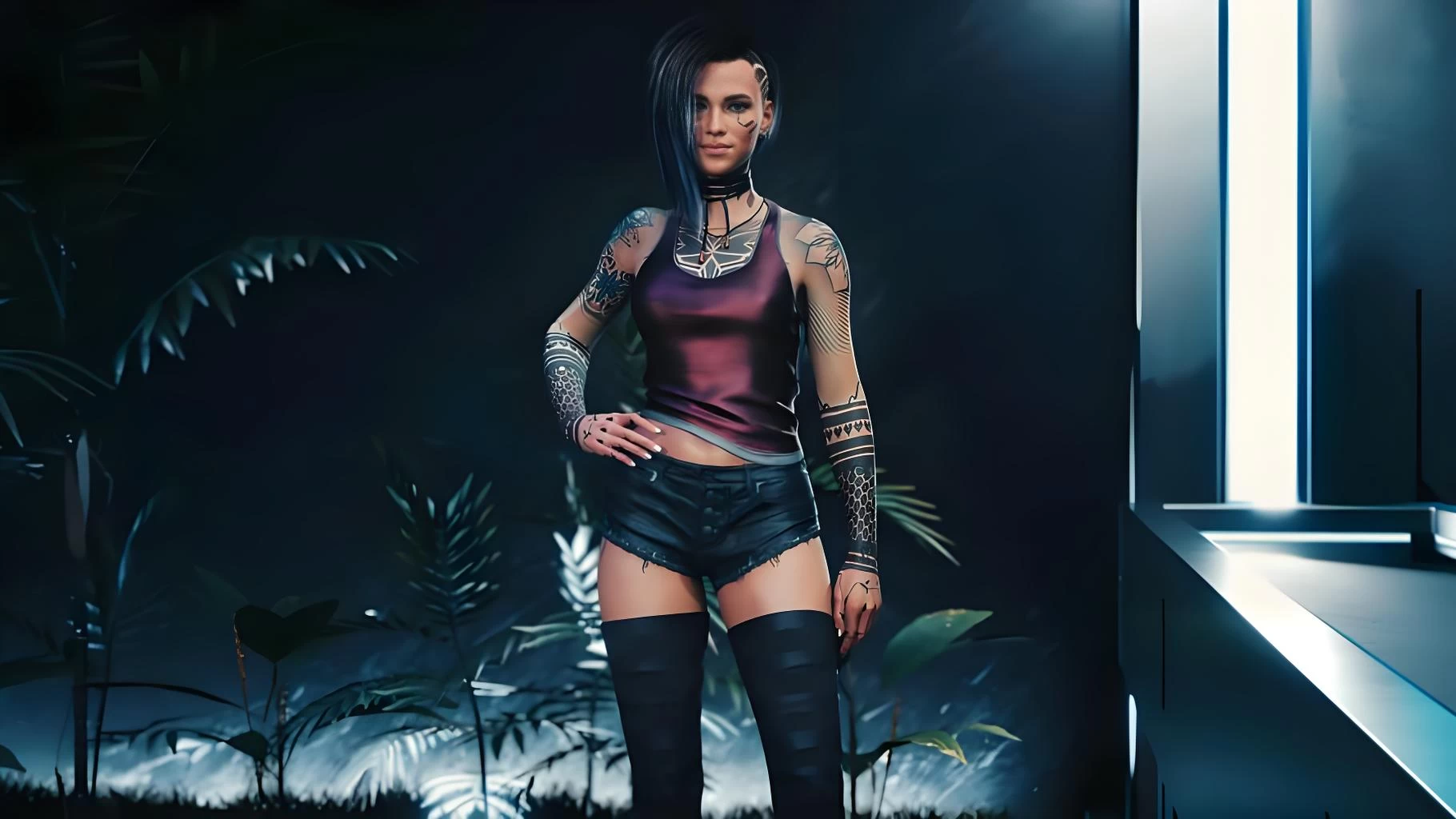 赛博朋克2077(Ver2.1集成1000+mods+控制台)/Cyberpunk 2077 MOD