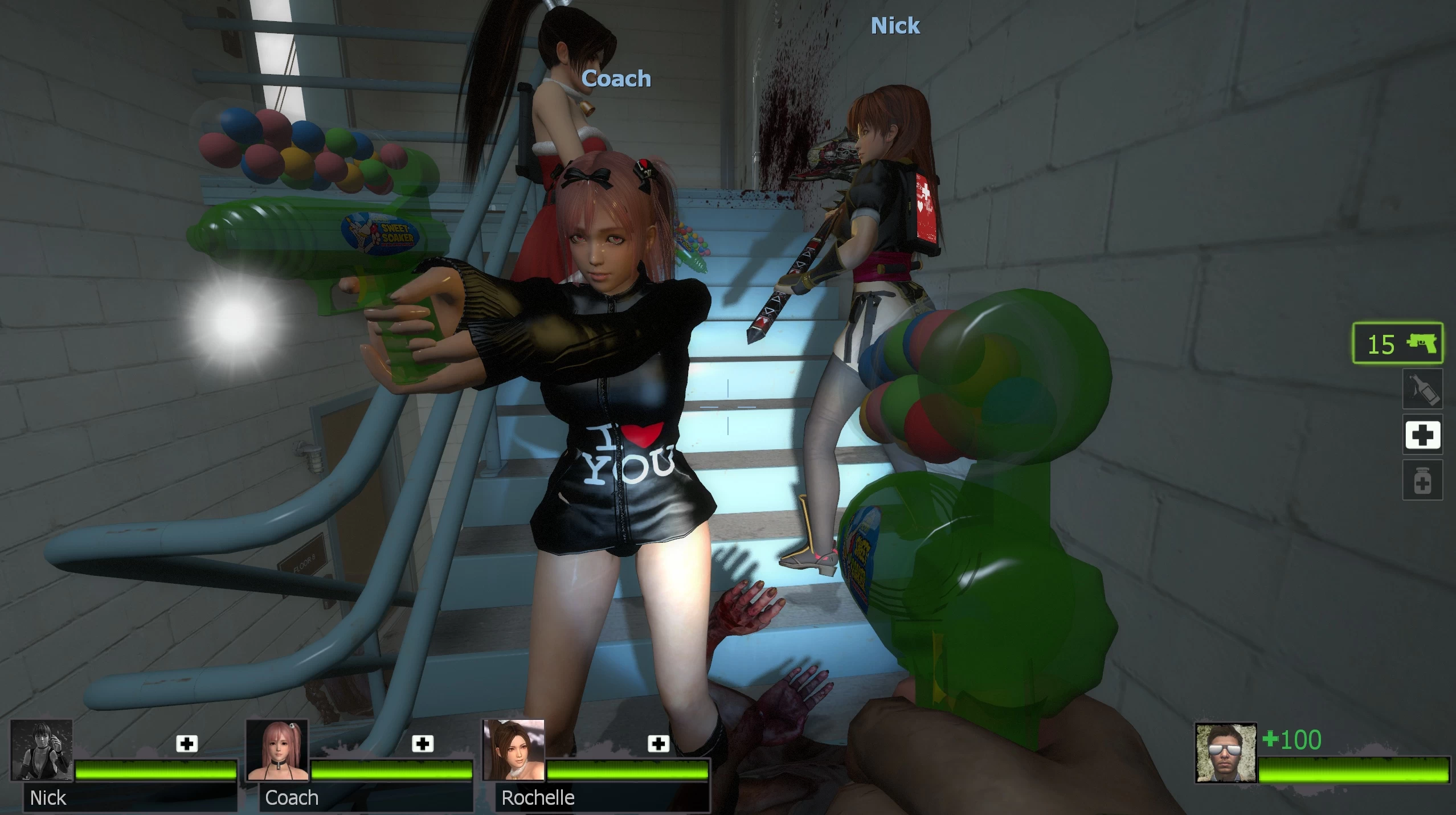求生之路2御姐MOD版/生存之旅2/Left 4 Dead 2 MOD Ver2.2.4.3